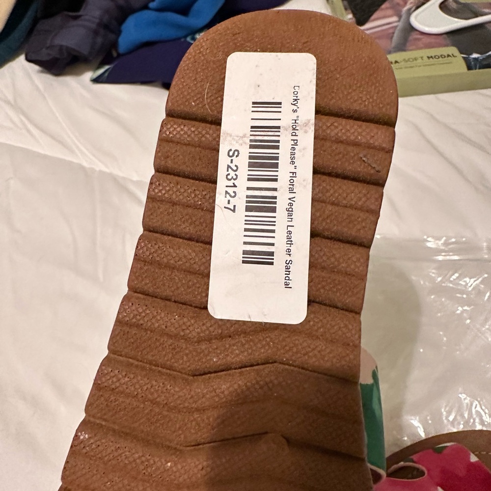 Corkys Floral Vegan Leather Sandals